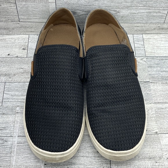 OluKai Pehuea Black Mesh Low Top Slip On Casual Sneaker Shoes Women Size‎ 8.5 - Picture 9 of 10